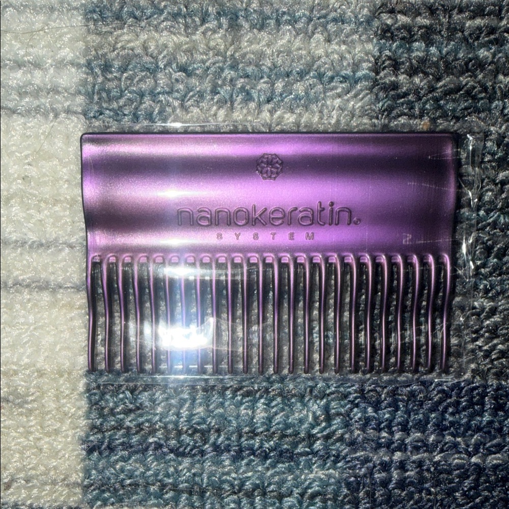 Purple Hair Comb